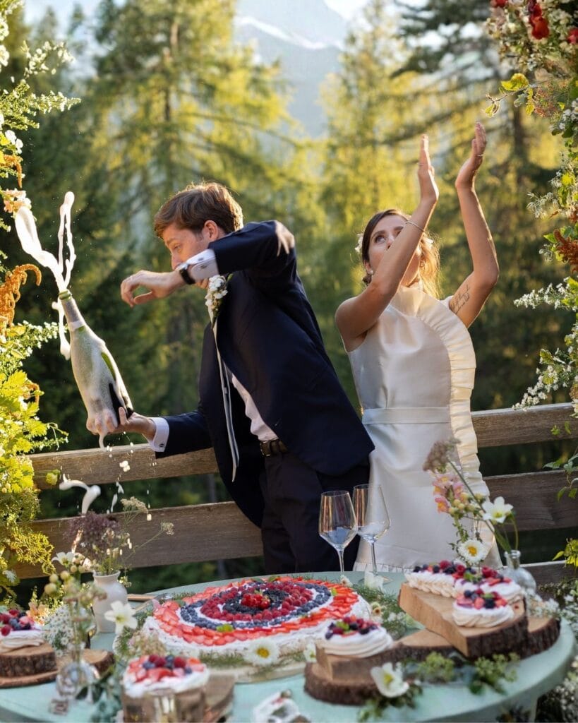 Edoardo and Cecilia’s wedding in the Dolomites, Veneto